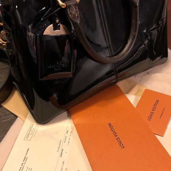 SOLD on another site LV Monogram Vernis Tote Noir - Picture 8 of 8